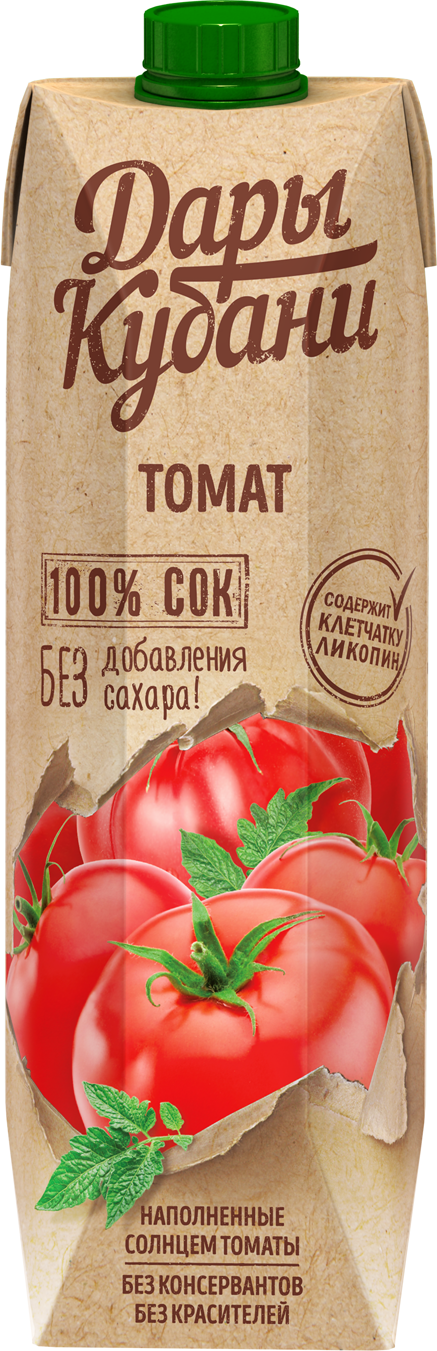 Сок томатный Дары Кубани 0,95 л х 6 шт.